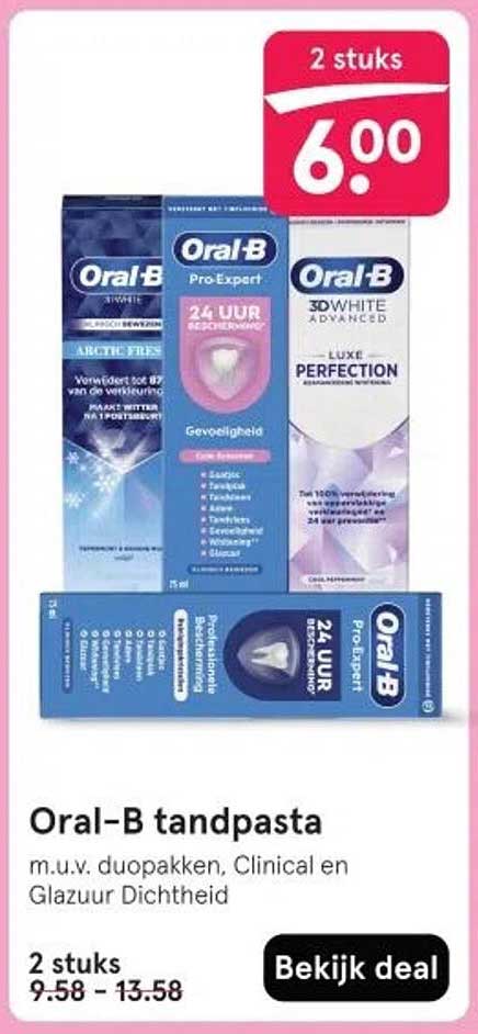Oral-B tandpasta