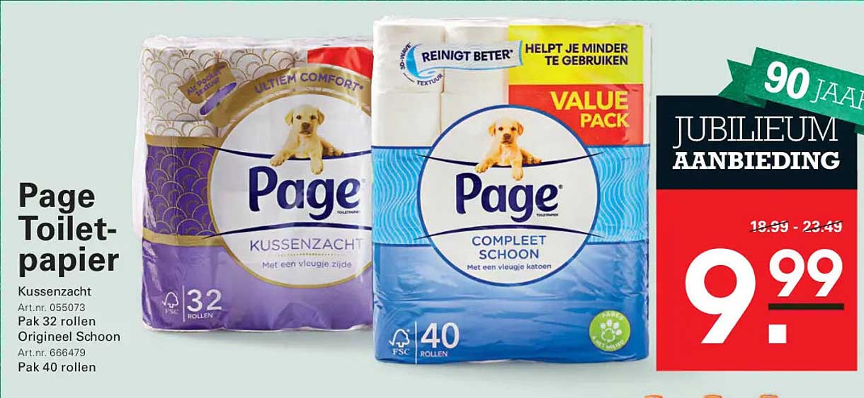 Page Toiletpapier