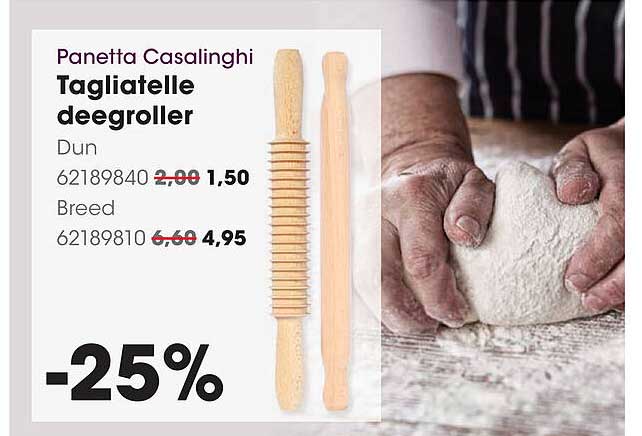 Panetta Casalinghi Tagliatelle deegroller