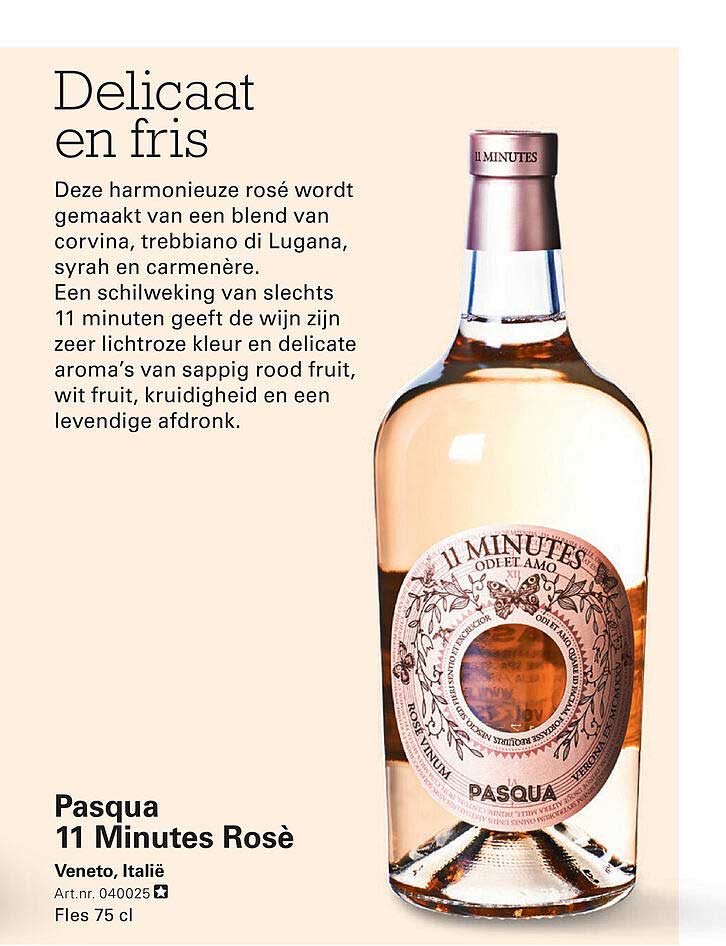 Pasqua 11 Minutes Rosè