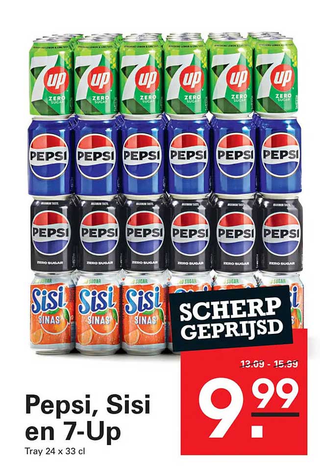 Pepsi, Sisi en 7-Up