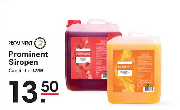Prominent Siropen Can 5 liter