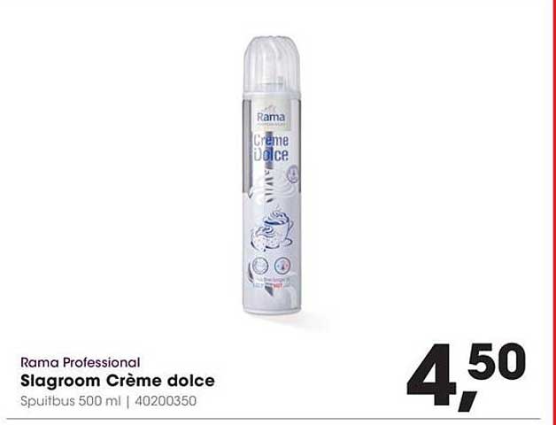 Rama Professional Slagroom Crème dolce 500 ml