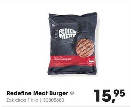 Redefine Meat Burger