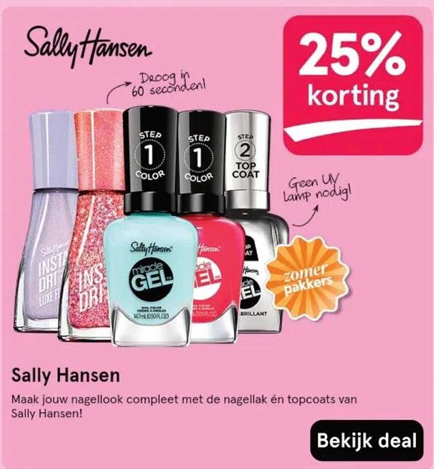 Sally Hansen - 25% korting