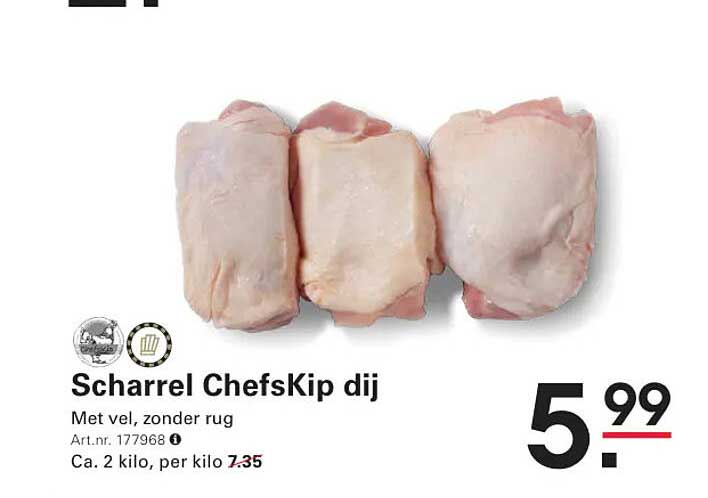 Scharrel ChefsKip dij