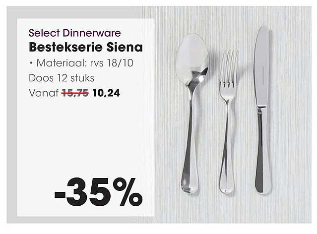 Select Dinnerware Besteckserie Siena