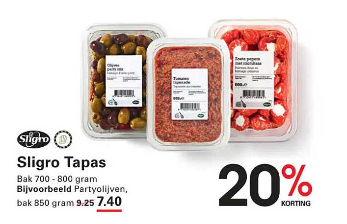 Sligro Tapas