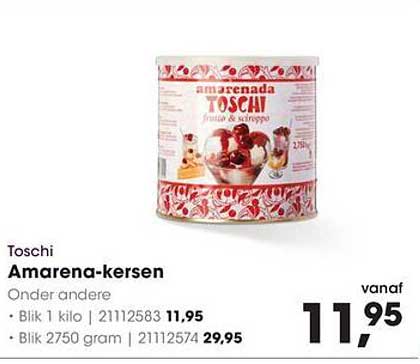 Toschi Amarena-kersen