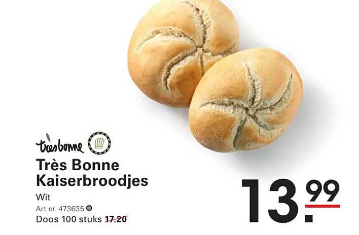 Très Bonne Kaiserbroodjes