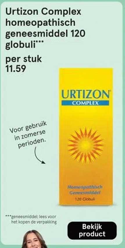 Urtizon Complex homeopathisch geneesmiddel 120 globuli