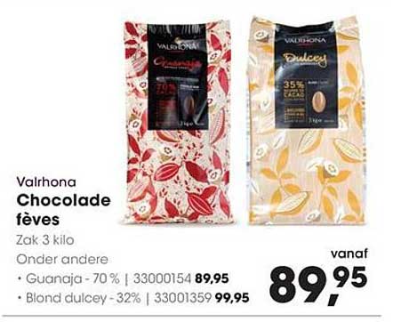 Valrhona Chocolade fèves