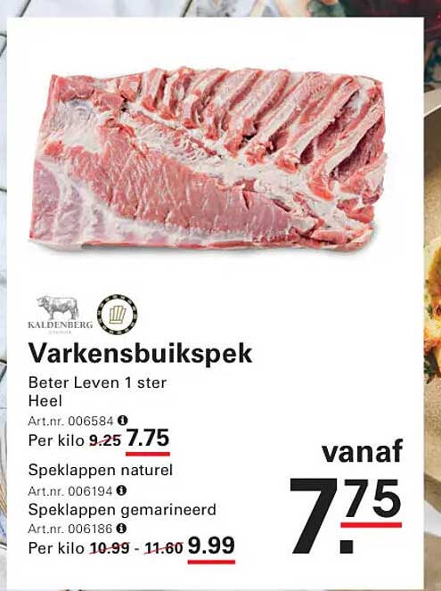 Varkensbuik spek