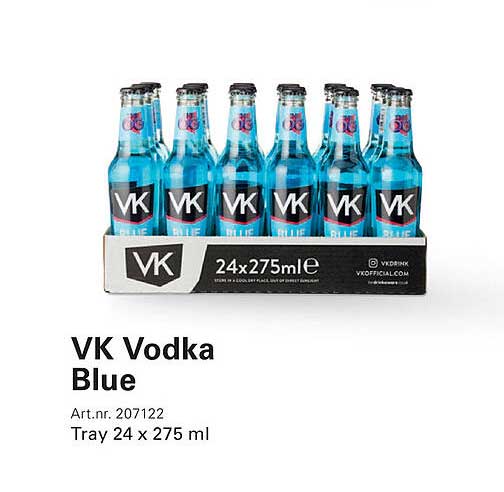 VK Vodka Blue