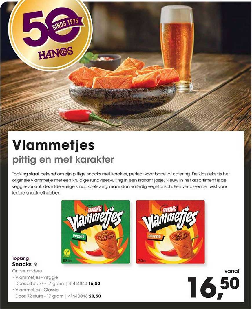 Vlammetjes pittig en met karakter