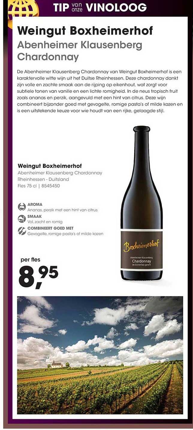 Weingut Boxheimerhof Abenheimer Klausenberg Chardonnay