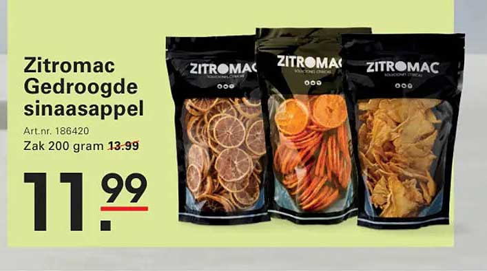 Zitromac Gedroogde sinaasappel