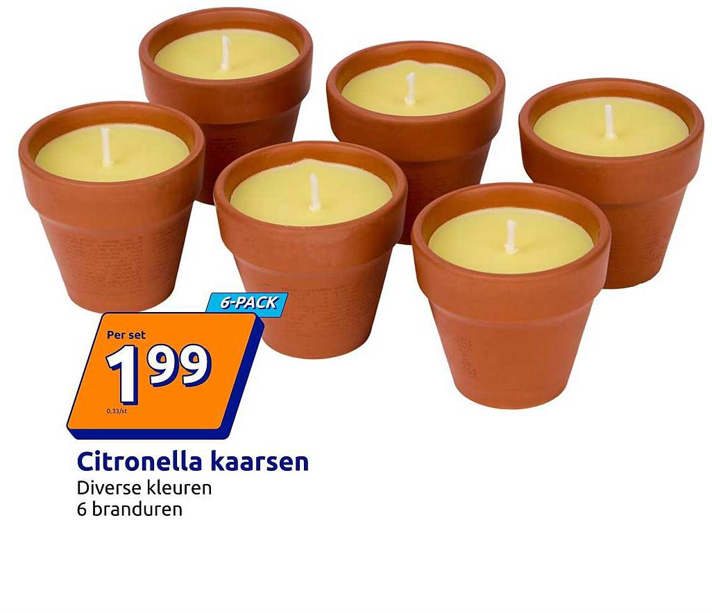 Citronella kaarsen