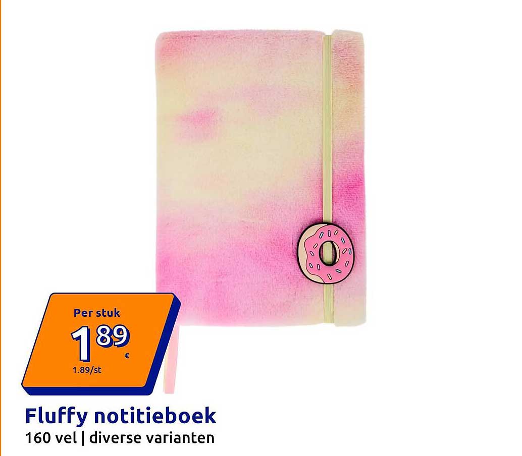 Fluffy notitieboek