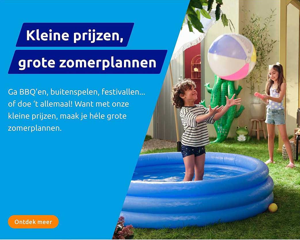 Kleine prijzen, grote zomerplannen