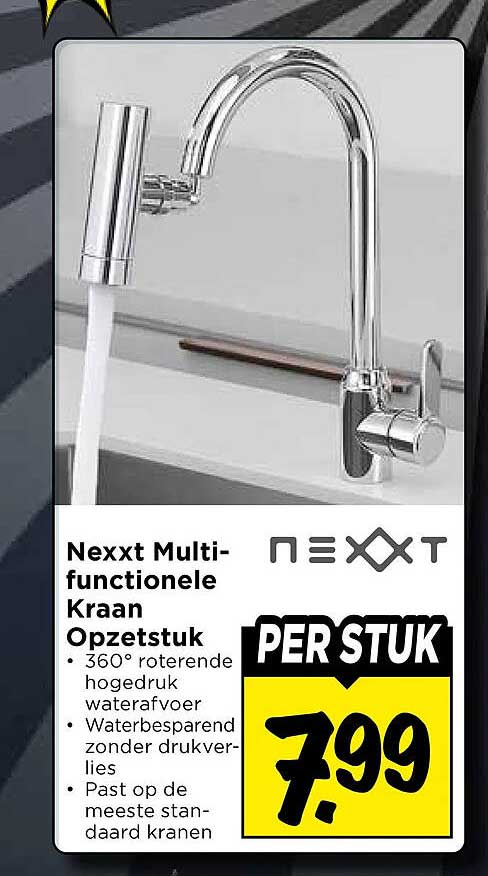 Nexxt Multi-functionele Kraan Opzetstuk