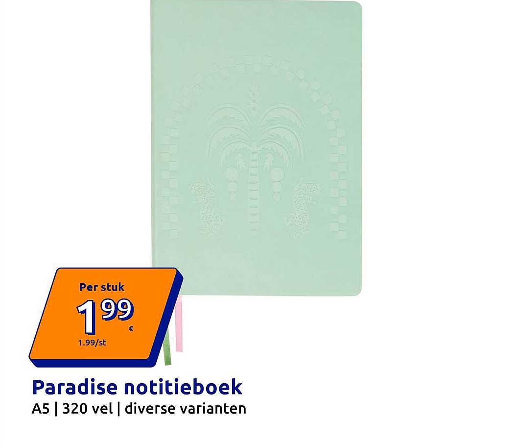 Paradise notitieboek
