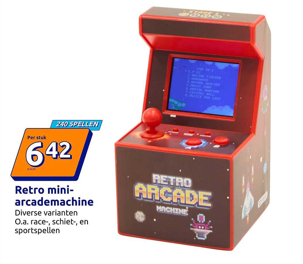 Retro mini-arcademachine