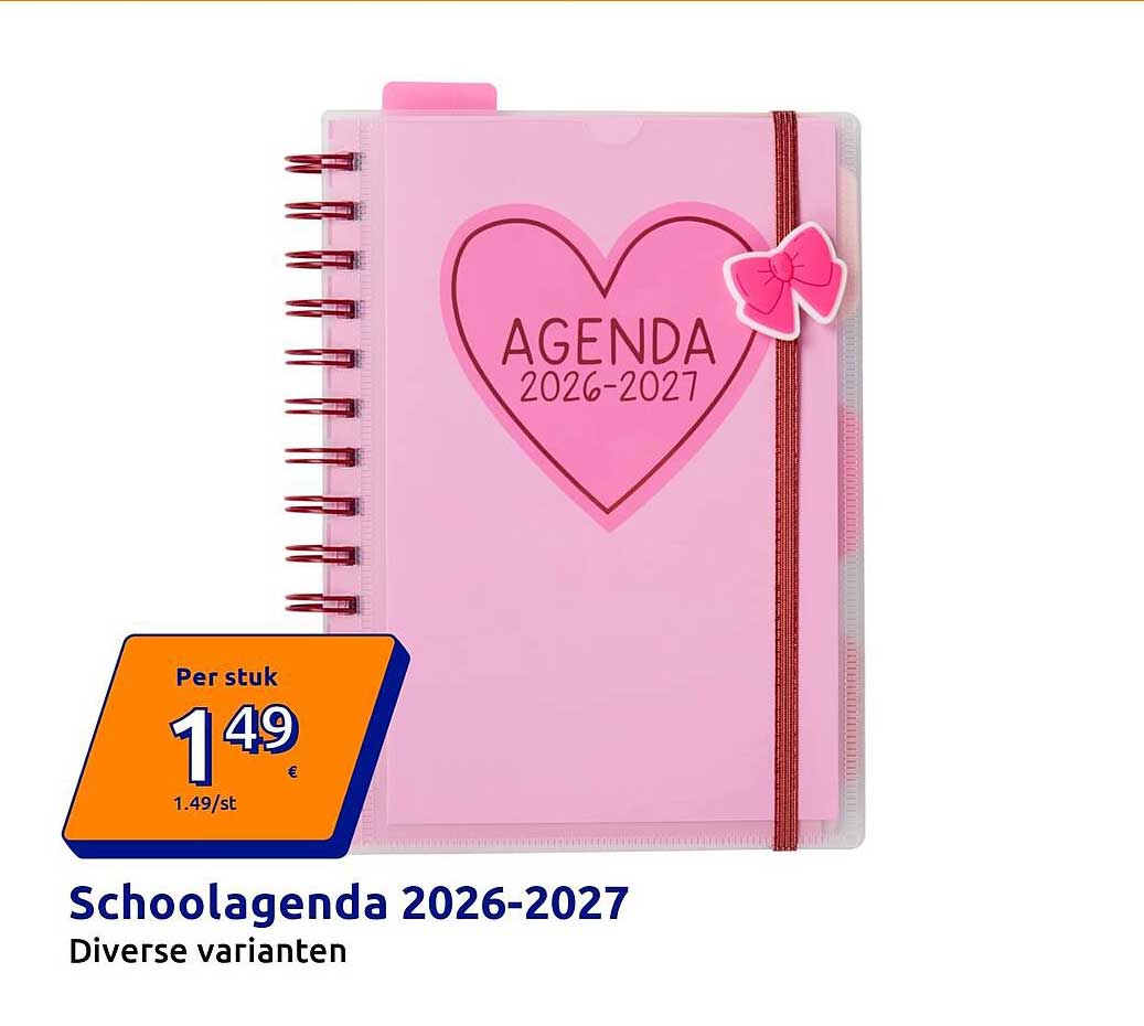 Schoolagenda 2026-2027