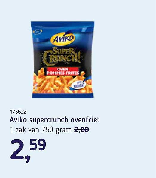 Aviko supercrunch ovenfriet