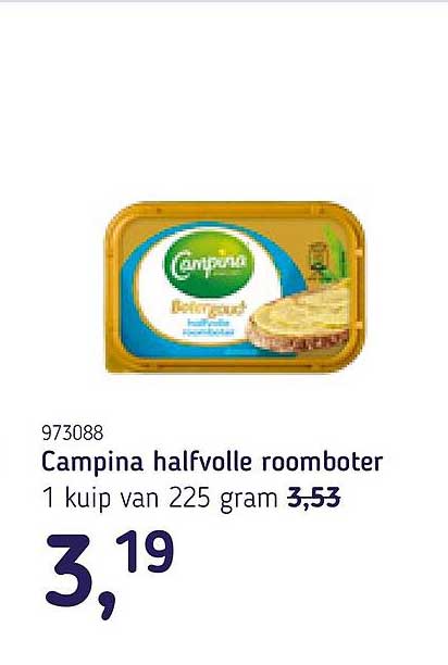Campina halfvolle roomboter