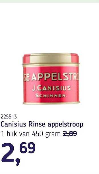 Canisius Rinse appelstroop
