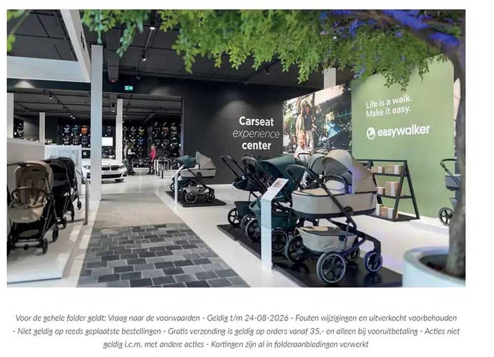 Carseat experience center