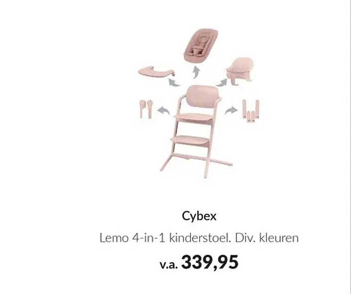 Cybex Lemo 4-in-1 kinderstoel. Div. kleuren