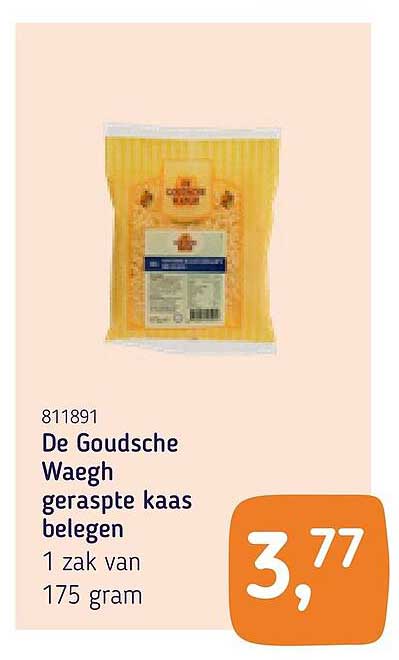 De Goudsche Waegh geraspte kaas belegen