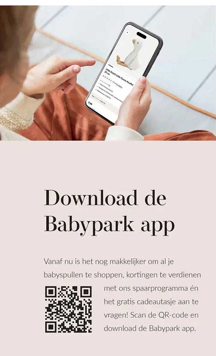 Download de Babypark app