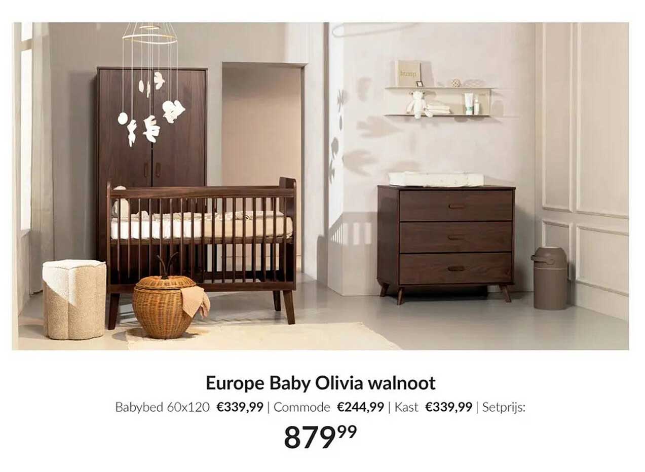 Europe Baby Olivia walnoot