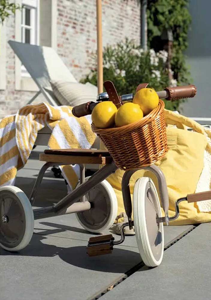 Fiets met mand