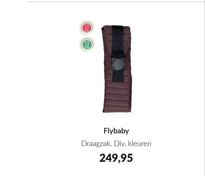 Flybaby Draagzak. Div. kleuren