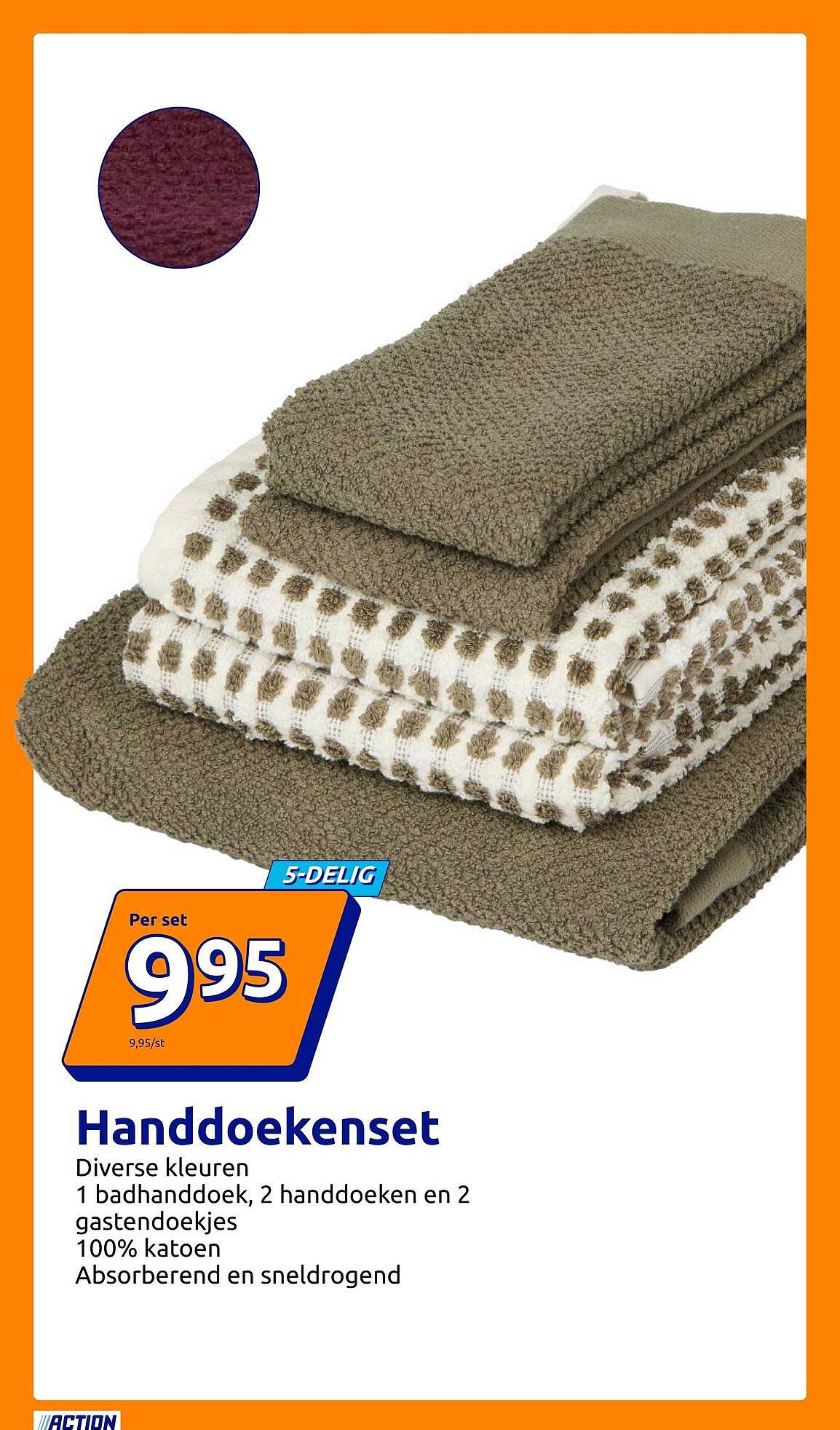 Handdoekenset 5-delig
