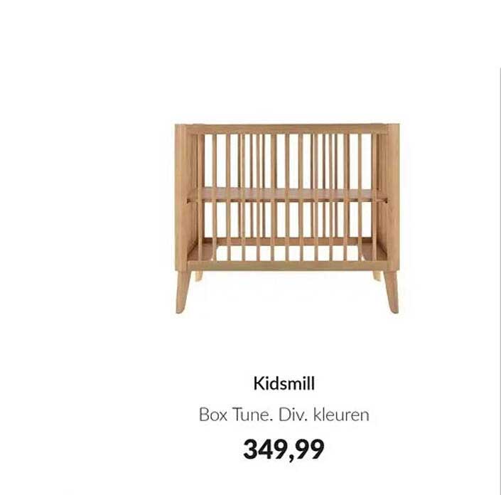 Kidsmill Box Tune. Div. kleuren
