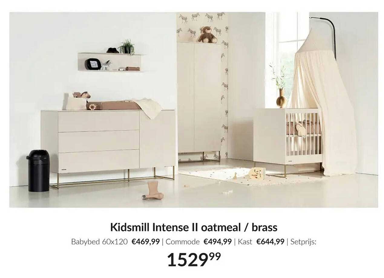 Kidsmill Intense II oatmeal / brass