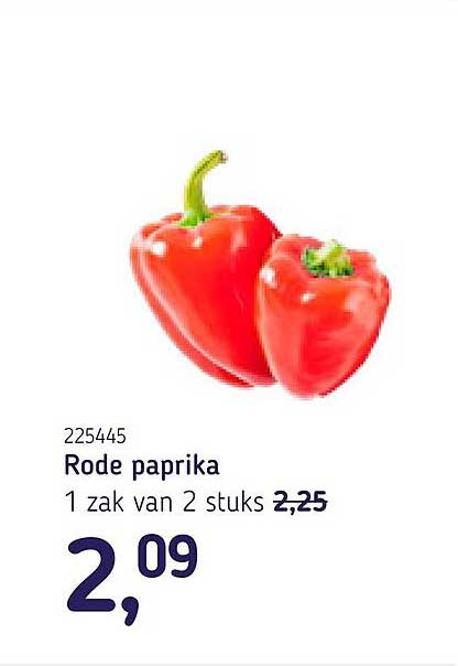 Rode paprika