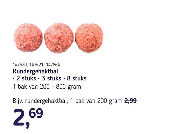 Rundergehaktbal