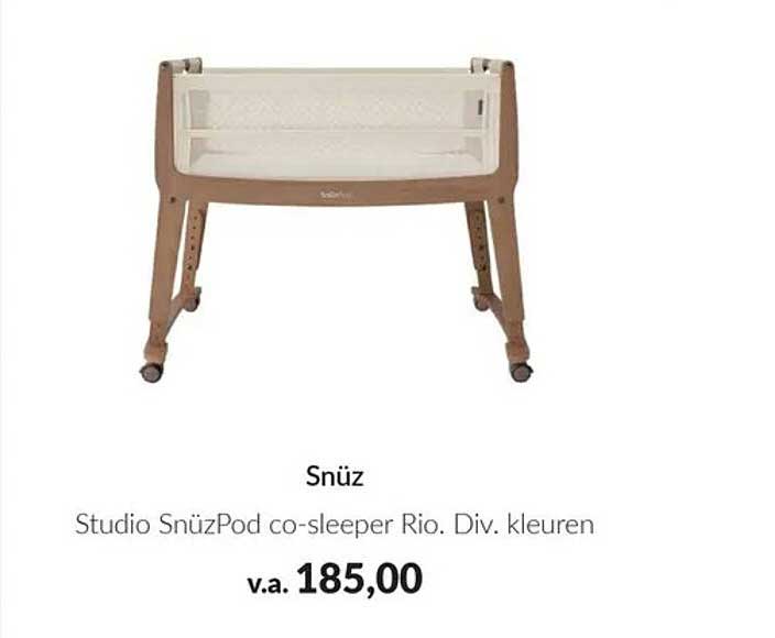 Snüz Studio SnüzPod co-sleeper Rio. Div. kleuren