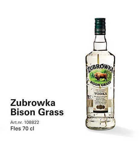 Zubrowka Bison Grass