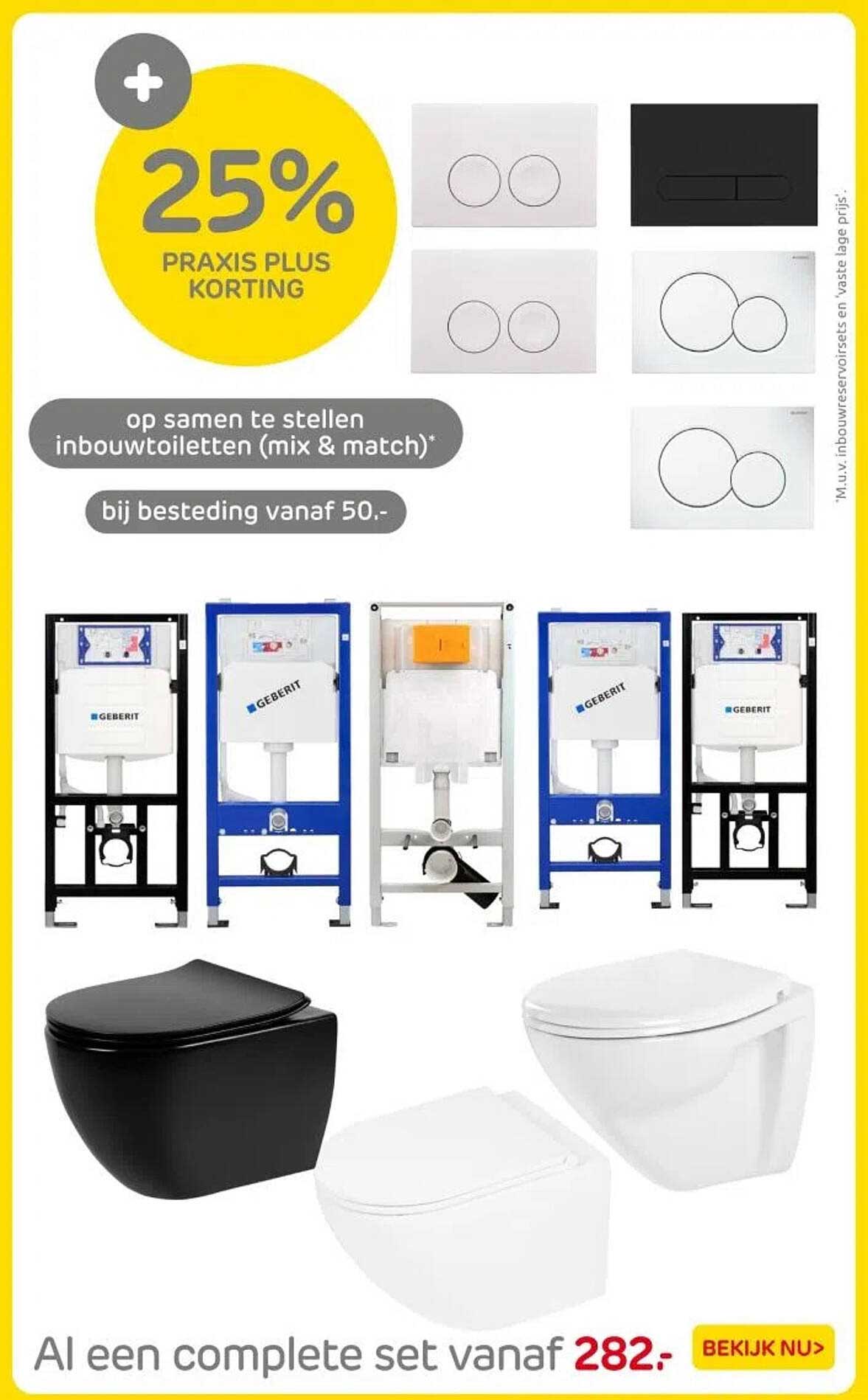 Al een complete set vanaf 282,-