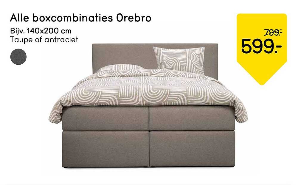 Alle boxcombinaties Orebro