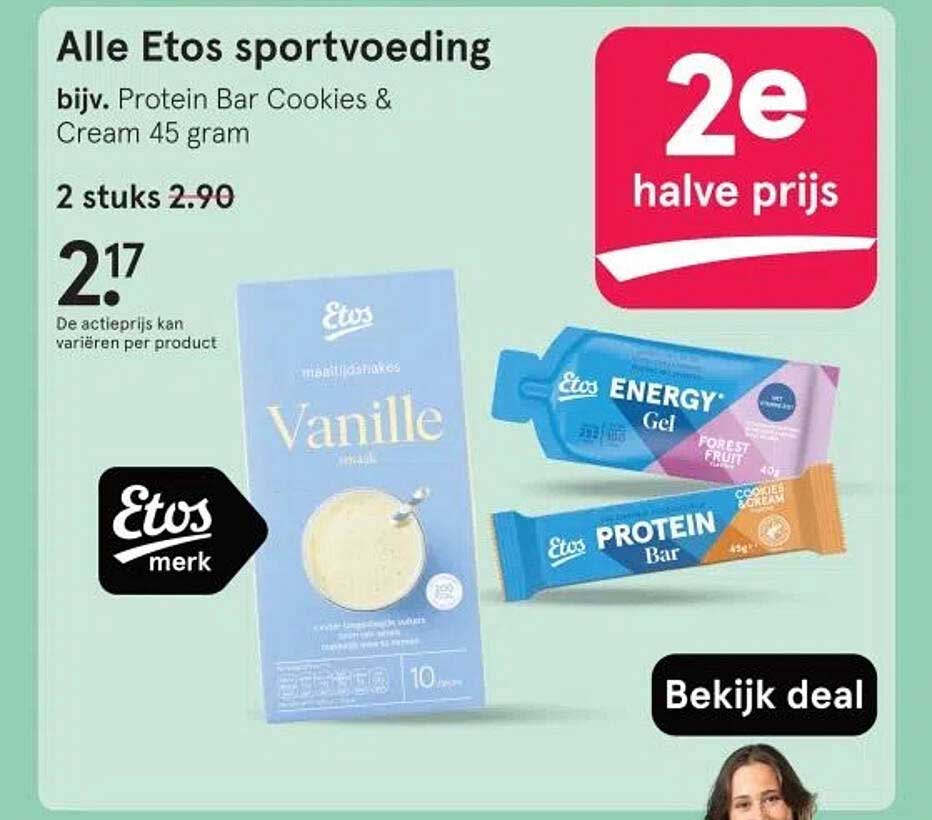 Alle Etos sportvoeding