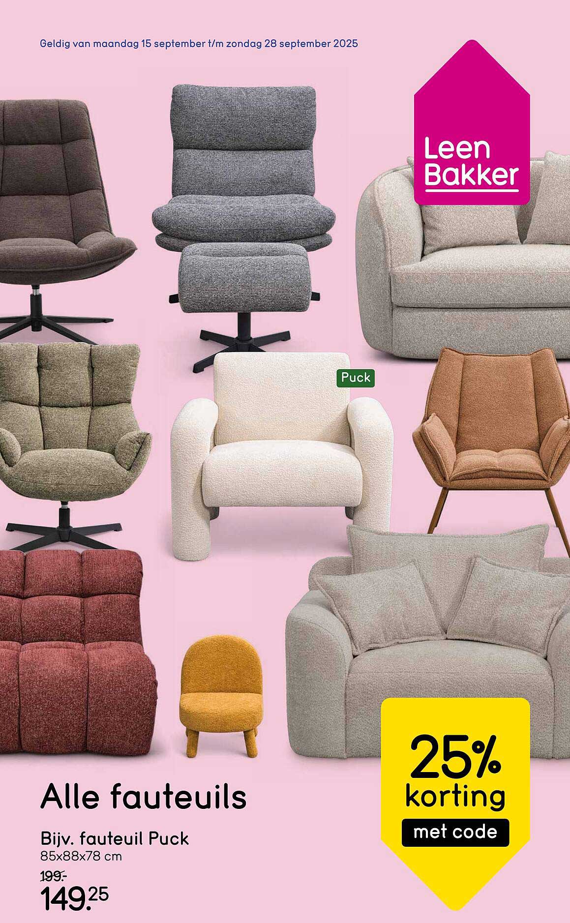 Alle fauteuils