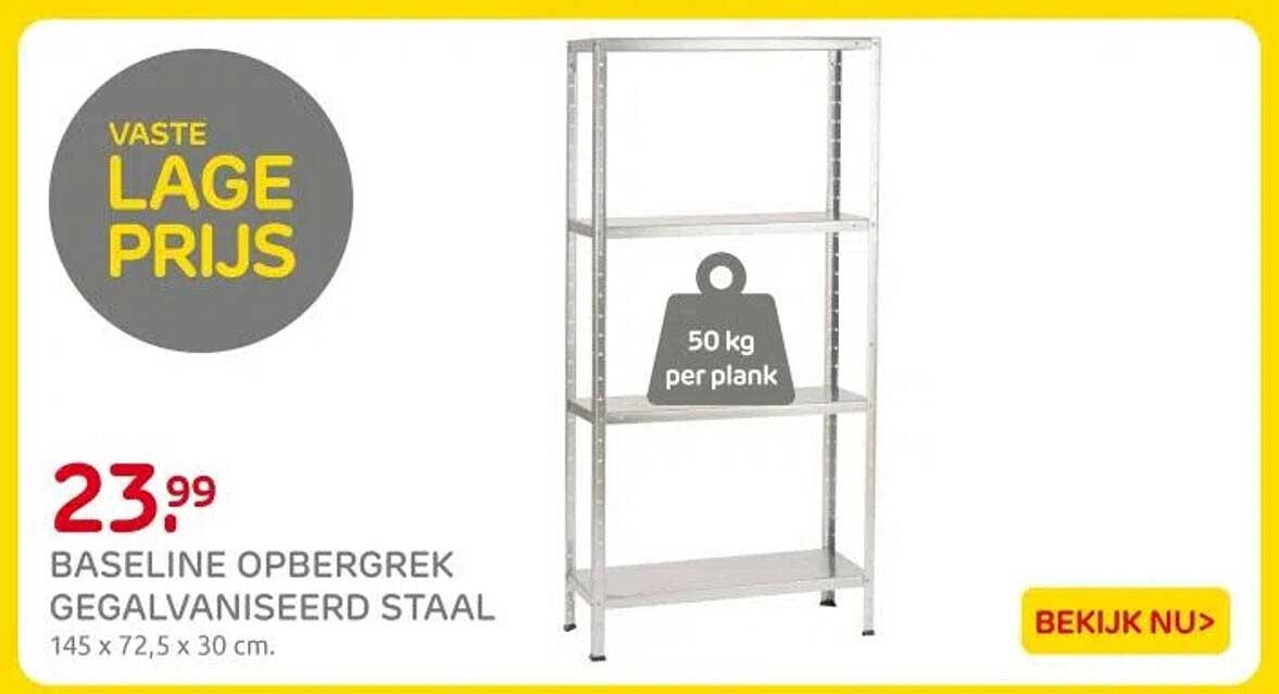 BASELINE OPBERGREK GEGALVANISEERD STAAL